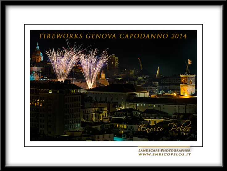 FIREWORKS GENOVA 2014 NEW YEAR'S EVE - FUOCHI ARTIFICIALI a GENOVA CAPODANNO 2014